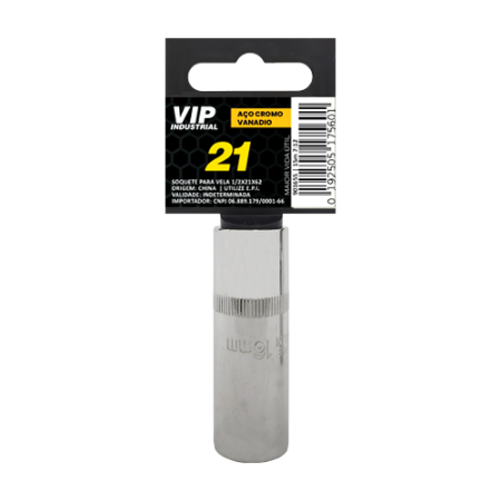 Imagem de SOQ SEXT PARA VELA 21mm - Enc. 1/2" x 62mm