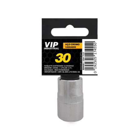 Imagem de SOQ SEXT MANUAL CURTO 30mm - Enc. 1/2" x 42mm