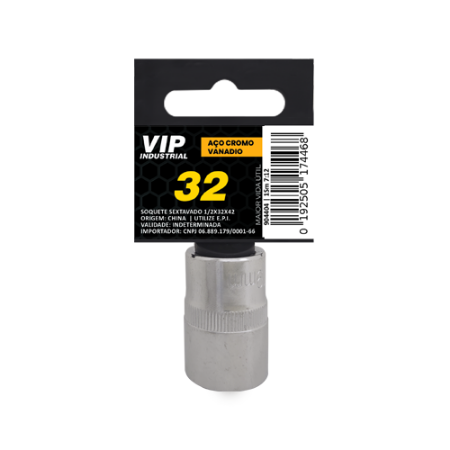 Imagem de SOQ SEXT MANUAL CURTO 32mm - Enc. 1/2" x 42mm