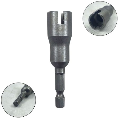 Imagem de SOQ CANHÃO COM ASA 13mm - Enc.: 1/4" - 65mm comp
