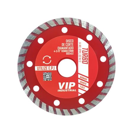 Imagem de DISCO DE CORTE DIAMANTADO TURBO 4-3/8"