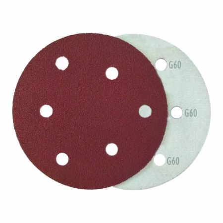 Imagem de DISCO DE LIXA C/ FURO - 5" (125m) GR 60 - C/5