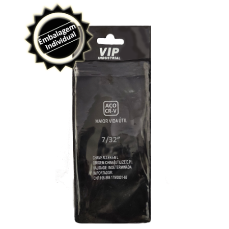 Imagem de CHAVE ALLEN "L" - 7/32" x 90mm
