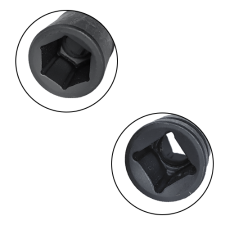 Imagem de SOQ SEXT IMPACTO CURTO 17mm - Enc. 1/2" x 38mm